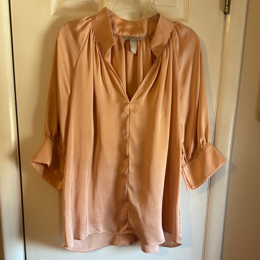 H&M Soft Pink Blouse